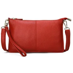 Sac Vintage Cuir Rouge