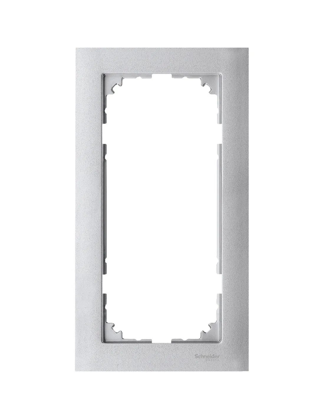 System M M-pure cadre prise rasoir aluminium SCHNEIDER MTN4025-3660